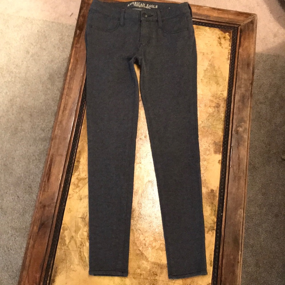 Dark gray jeggings super stretch